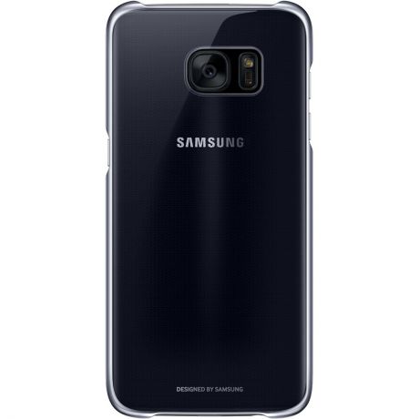 Чехол Samsung Clear Cover для Galaxy S7 Edge (Черный) EF-QG935CBEGRU