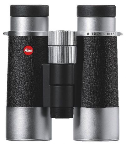 Бинокль Leica SilverLine 8x42, кожа, серебристый корпус