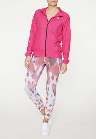 Odlo - Running - Двухсторонние спортивные брюки - Свекольно-розовый/вишнево-красный