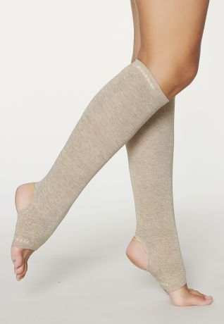 Calvin Klein Socken - Dance Yoga - Гетры - Песочный меланж