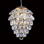 Подвесной светильник Crystal Lux CHARME SP2+2 LED ORO/CRYSTAL