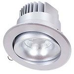Встраиваемый спот (точечный светильник) Donolux DL18465/01WW-Silver R