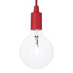 Подвесной светильник Ideal Lux Edison SP1 Rosso 113326