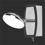 Настенный светильник IDlamp 340/1A-Blackchrome