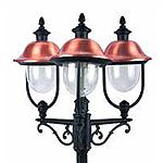 Садово-парковый светильник Arte Lamp BARCELONA A1486PA-3BK