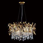 Подвесной светильник Crystal Lux ROMEO SP6 GOLD D600