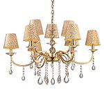 Люстра Ideal Lux Pantheon SP9 Oro 088105