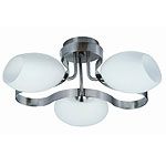 Потолочный светильник IDlamp 601/3PF-SUNWhitechrome