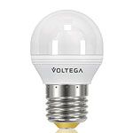 Лампа Voltega E27 LED 5.7W 2800K 500 Lm шар VG2-G2E27warm6W