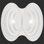 Настенно-потолочный светильник IDlamp 355/2A-White