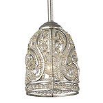 Подвесной светильник N-Light Tiara 5972/1 sunset silver