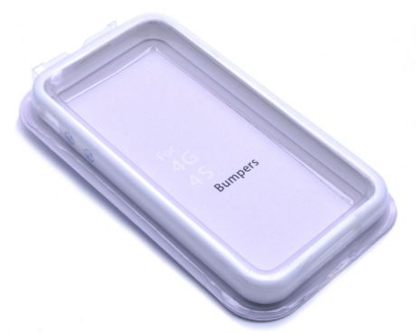 Бампер для iPhone 4/4S "Белый"