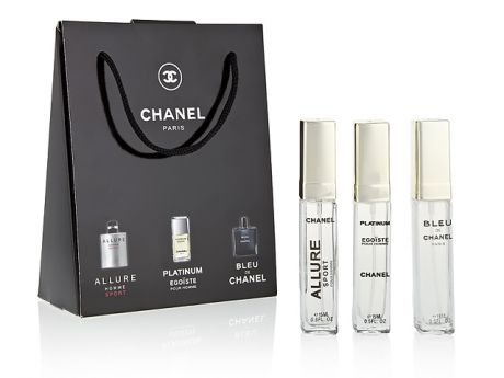 Подарочный набор Chanel for men 3x15 мл