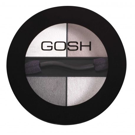 GOSH Copenhagen Тени для век:белый, серебристый, светло-серый, темно-серый
