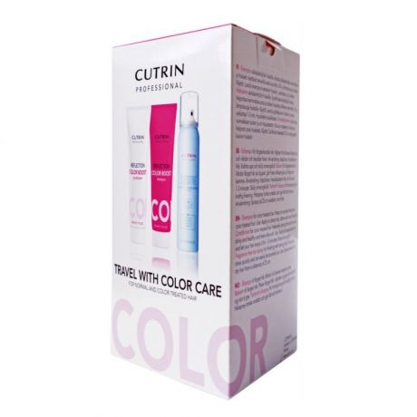 Cutrin Дорожный набор (шампунь 50мл, кондиционер 50мл, лак Sensitive 100 мл)