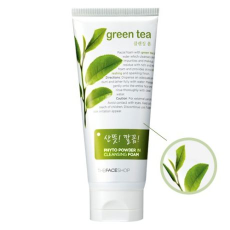 The FaceShop Пенка для умывания с зеленым чаем