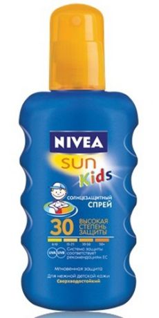 Nivea Детский солнцезащитный цветной спрей