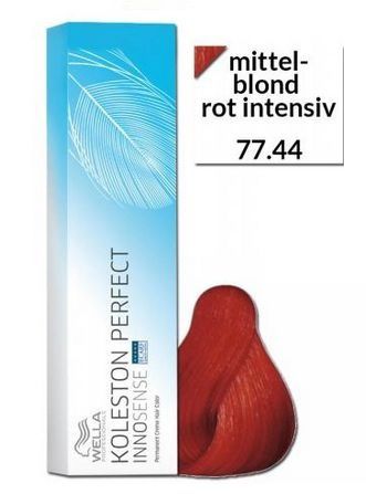 Wella Professional Краска Koleston Perfect Innosense 77/44 блонд красный интенсивный