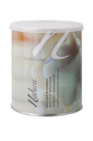 White Line Natura Воск в банке "Белый шоколад" сред. плотности для волос сред жесткости