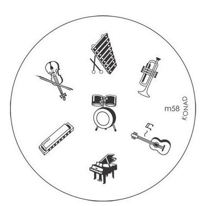 Konad Печатный диск M58