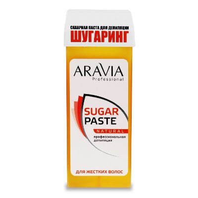 Aravia Professional Сахарная паста мягкая "натуральная " для жестких волос (картридж)