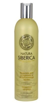 Natura Siberica Бальзам для уставших и ослабленных волос "Защита и энергия"