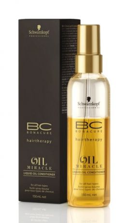 Schwarzkopf Professional Bonacure Oil Miracle Спрей-кондиционер "Золотое сияние" с маслома арганы для волос