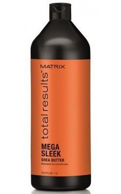 Matrix Mega Sleek Шампунь с маслом Ши для гладкости волос