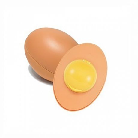 Holika Holika Очищающее мыло для лица Sleek Egg Skin, бежевый