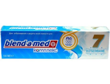 Blend-a-Med Зубная паста Complete 7 Отбеливание