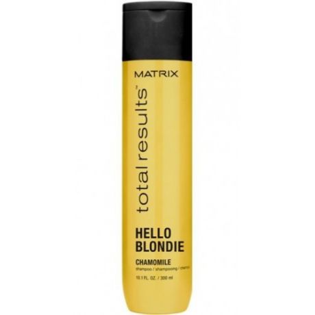 Matrix Hello Blondie Шампунь для натуральных и окрашенных волос для сияния цвета