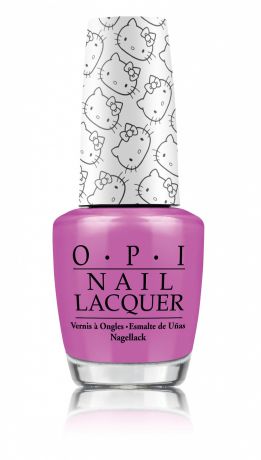 OPI Лак для ногтей Super Cute in Pink Лимитированная коллекция Hello Kitty