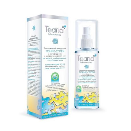 Teana "Т2" Тоник-спрей энергетический матирующий с лактоферрином