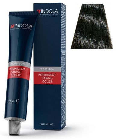 Indola Стойкая крем-краска для волос 4.0 Средний коричневый натуральный