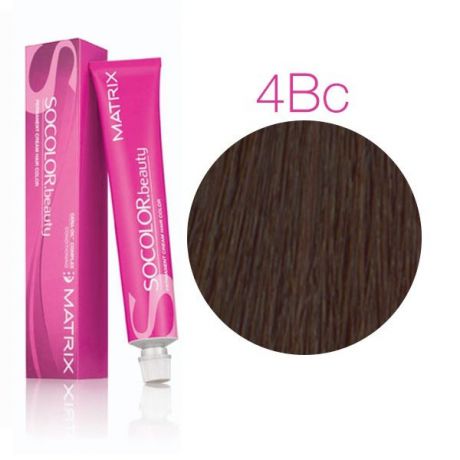 Matrix Краска для волос Socolor Beauty 4BC шатен коричнево-медный