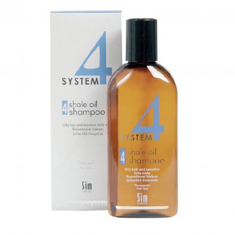 Sim Sensitive Терапевтический шампунь № 4 для очень жирных волос