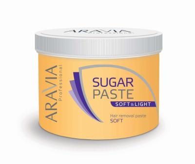 Aravia Professional Сахарная паста для депиляции «Мягкая и Легкая» мягкой консистенции