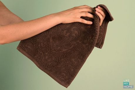 WESS Полотенце для ванной 30х50 см  brownWESS Zelidzh