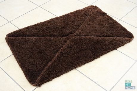 WESS Мягкий коврик для ванной комнаты 50х80 см WESS Sofa chocolate