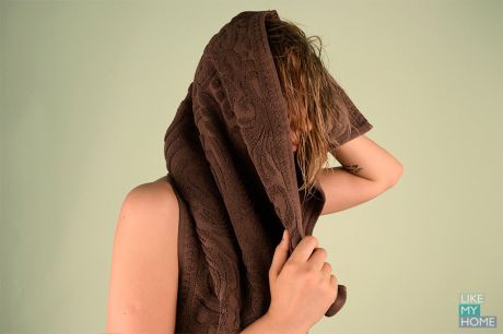 WESS Полотенце для ванной 50х80 см  brownWESS Zelidzh