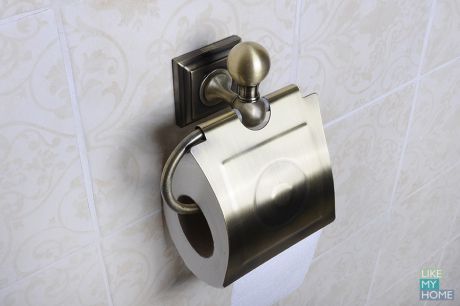WESS Держатель для туалетной бумаги закрытый WESS Roytend antique bronze