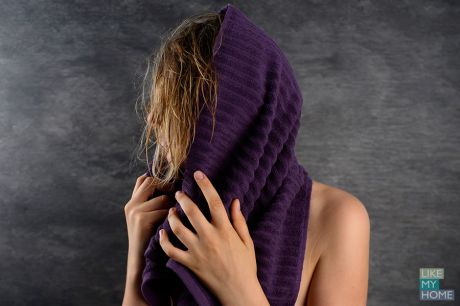 WESS Полотенце для ванной 50х80 см  violetWESS Meridiano