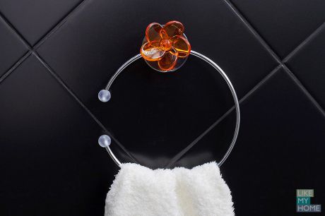 VERRAN Держатель для полотенца кольцо на присоске VERRAN Azure orange