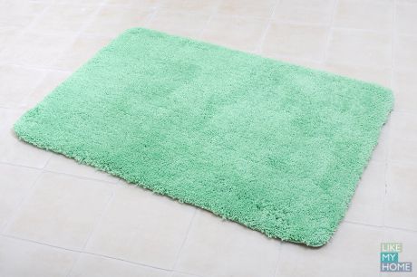 WESS Мягкий коврик для ванной комнаты 60х90 см WESS Silenzio green