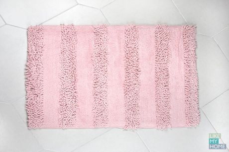 VERRAN Мягкий коврик для ванной комнаты 50х80 см Spark pink VERRAN