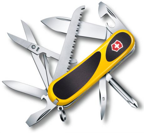 Нож перочинный Victorinox EvoGrip 18 2.4913.C8 85мм 15 функций жёлто-чёрный