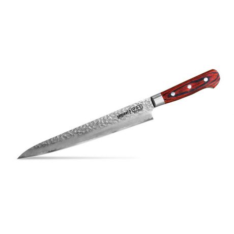 Нож кухонный Samura SAKAI Слайсер 240мм,  дамаск