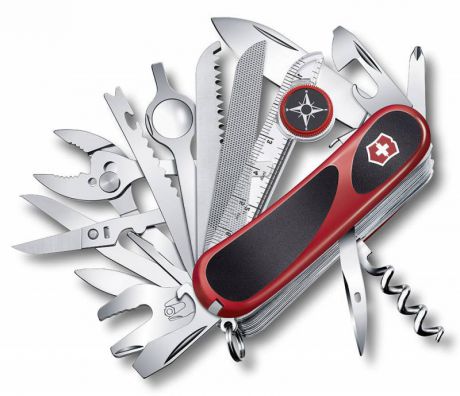 Нож перочинный Victorinox EvoGrip S54 2.5393.SC 85мм 31 функция красно-чёрный