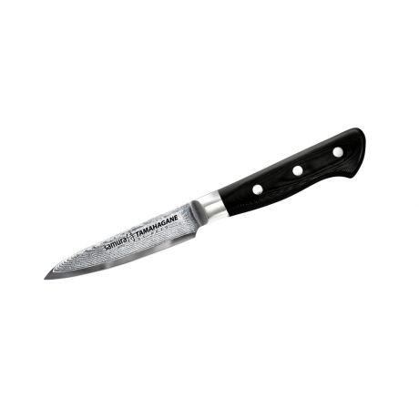 Нож кухонный Samura TAMAHAGANE овощной 76мм