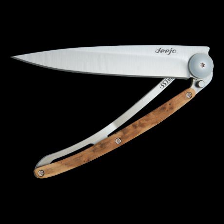 Складной нож Deejo Wood 37g, светло-коричневый